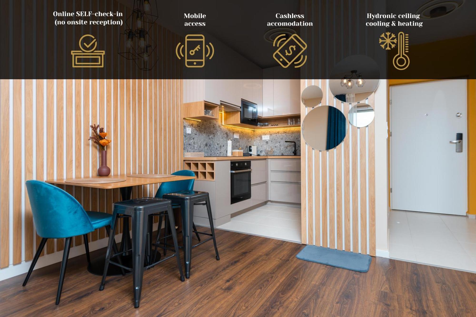 Waterfront City Apartments By Urbanrent Budapeszt Zewnętrze zdjęcie